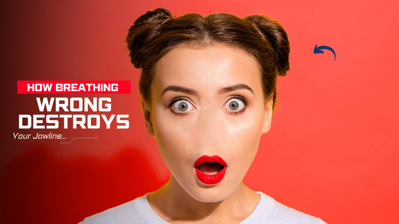 How Breathing Wrong Destroys Your Jawline (And How to Fix It in 2 Minutes a Day)