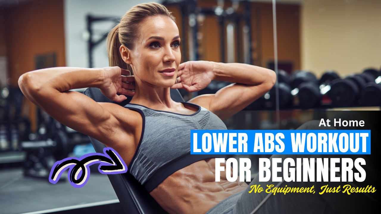 Lower Abs Workout for Beginners at Home: No Equipment, Just Results