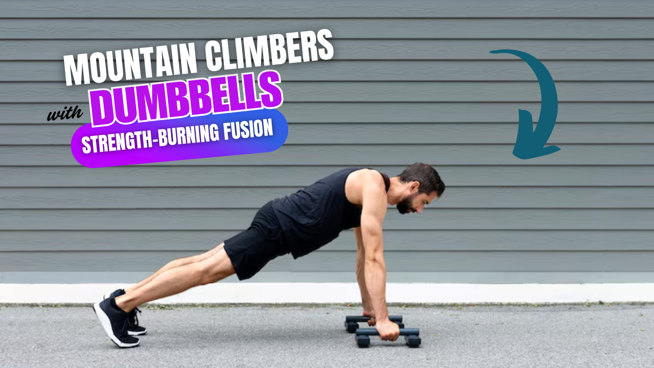 Mountain Climbers + Dumbbells = The Strength-Burning Fusion You’ve Never Tried