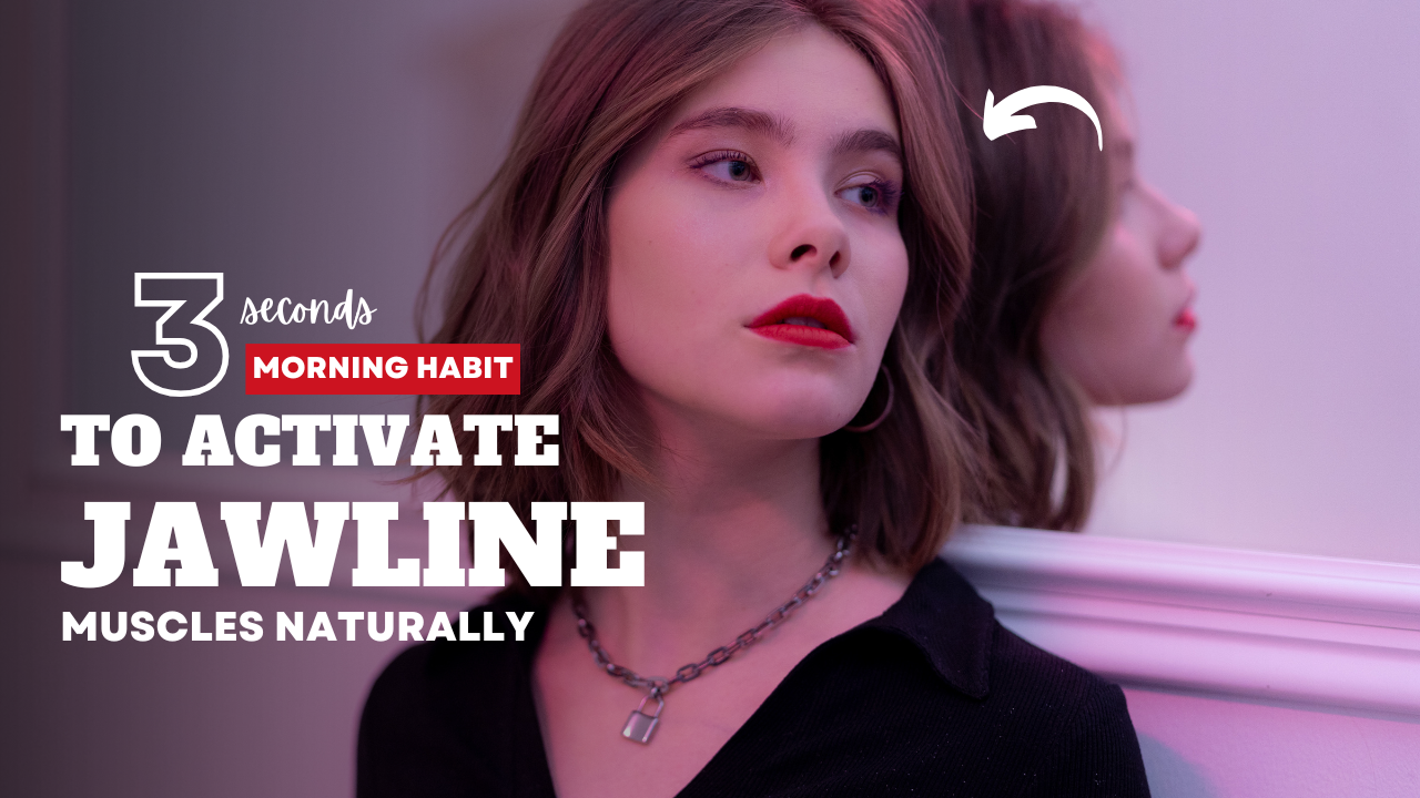 The 3-Second Morning Habit That Activates Jawline Muscles Naturally