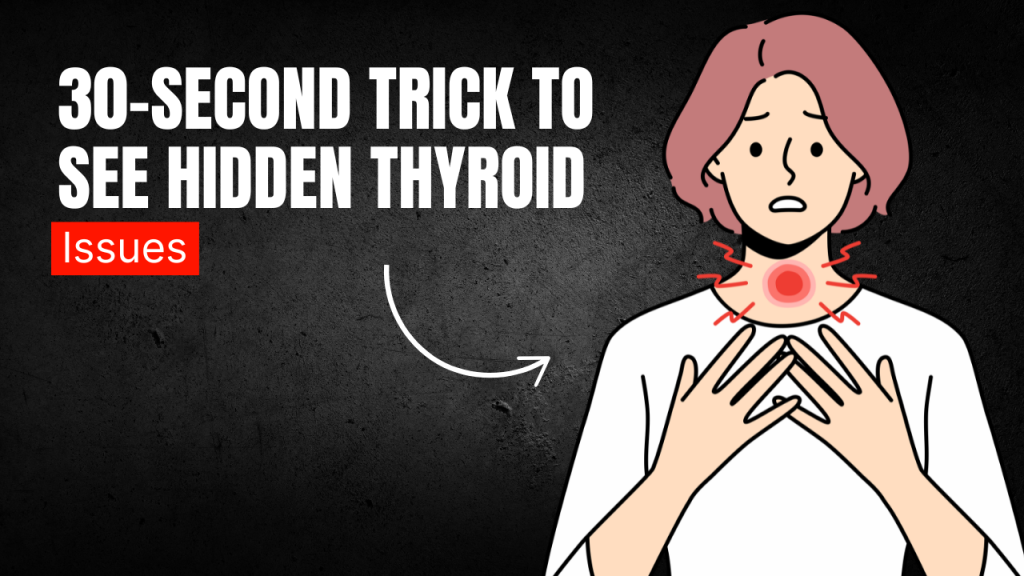 This 30-Second Mirror Trick Might Reveal a Hidden Thyroid Issue