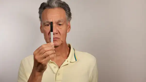 Old man Near & Far Focusing