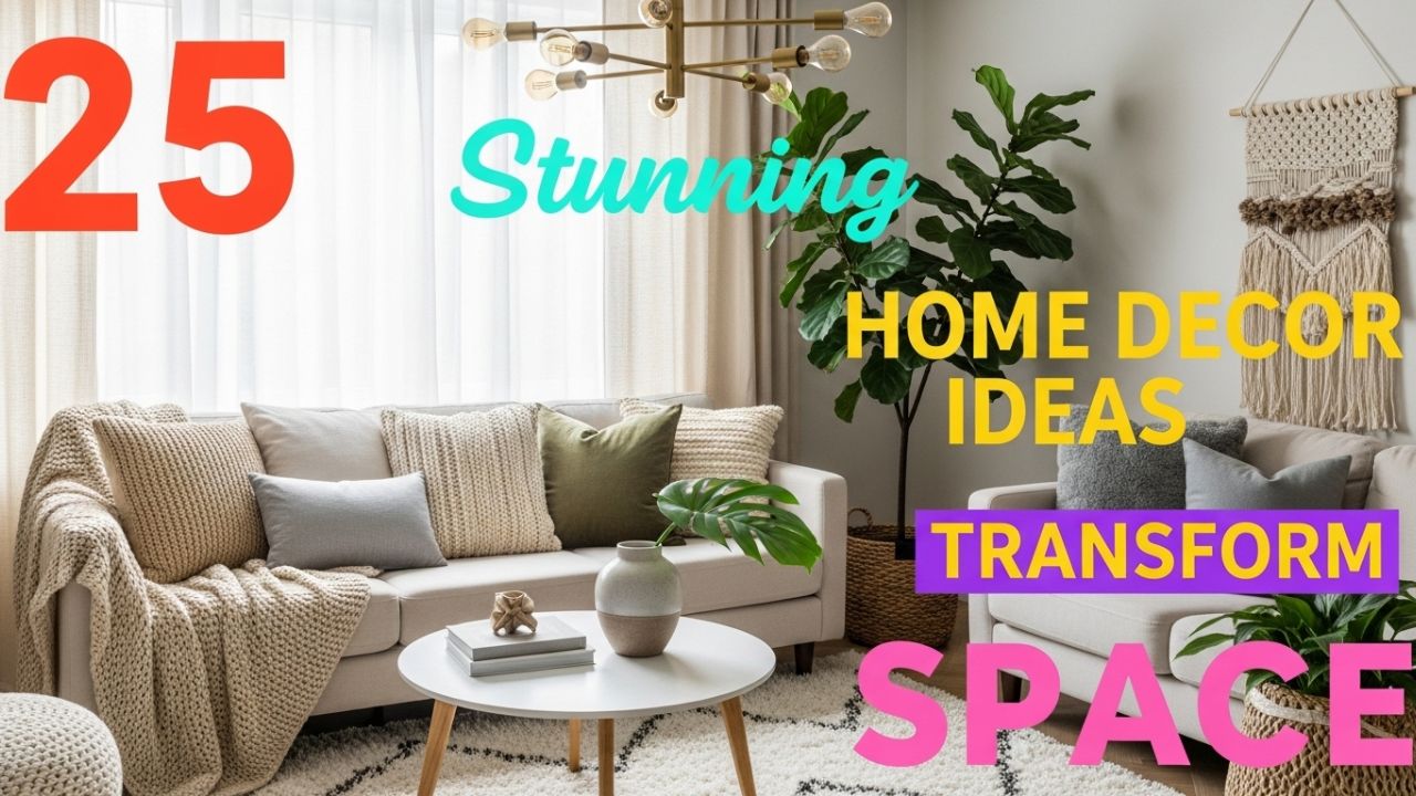25 Stunning Home Decor Ideas to Transform Any Space
